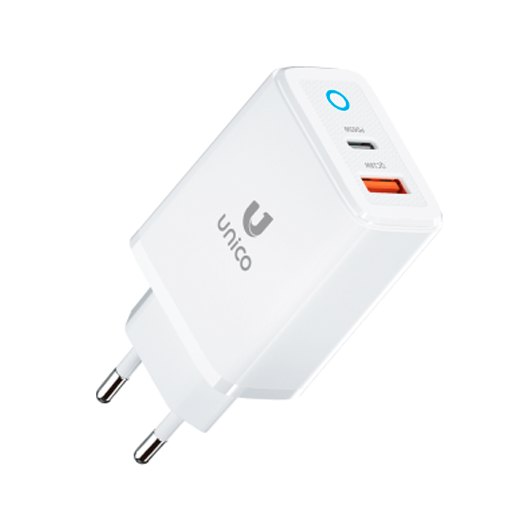 Cargador Unico Dual Tipo C Y Usb A 65W